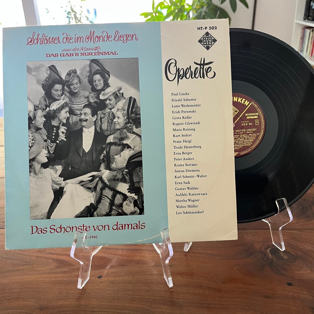 Schlösser, Die Im Monde Liegen Vinyl LP Telefunken HT-P 502